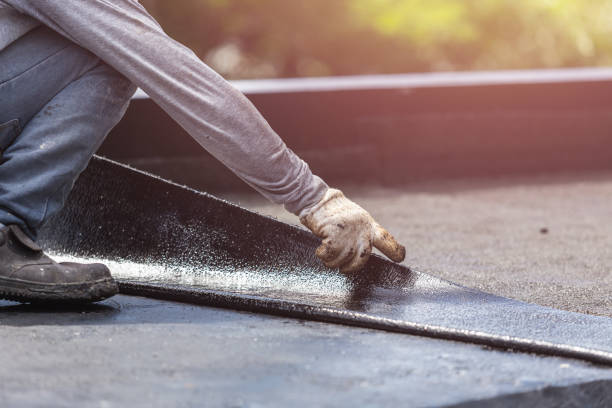 Professional Crawl Space Encapsulation technician working in Woodstock, VA
